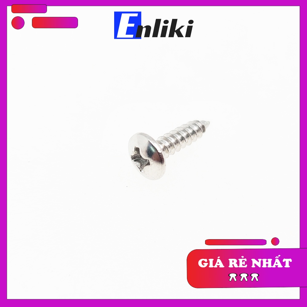 Vít M3 12mm Mũ Lồi Gói 100 chiếc