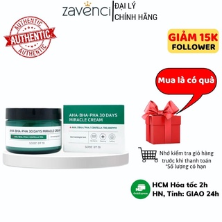 Kem dưỡng ẩm SOME BY MI AHA-BHA-PHA 30 Days Miracle Cream ngừa mụn 50ml - ZAVENCI Official