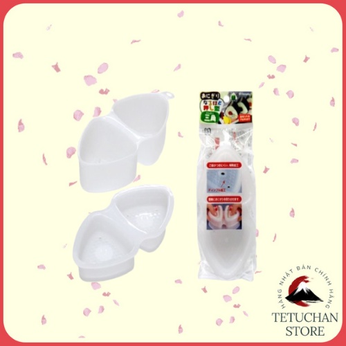 Khuôn làm cơm, cuộn sushi tam giác Inomata tạo hình nhanh chóng, chất liệu an toàn Nhật Bản - Tetuchan Store