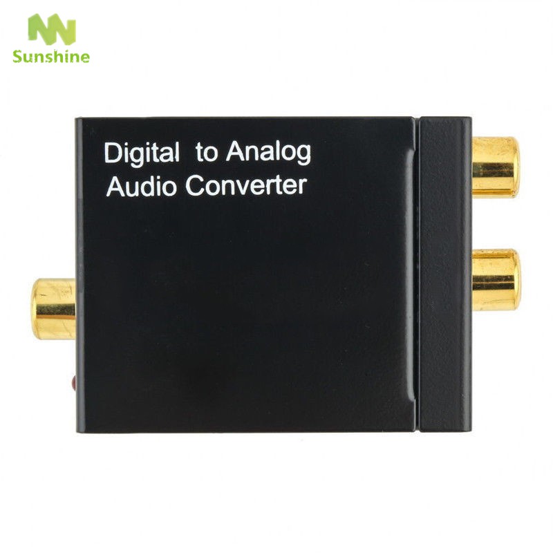 ♥♣♥ Coaxial Digital Signal Optical Fiber to Analog Audio Converter