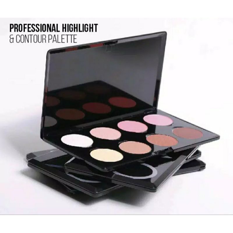 (Hàng Mới Về) Bảng Phấn Bắt Sáng Và Tạo Khối 8x3.5g Trang Điểm Chuyên Nghiệp | BigBuy360 - bigbuy360.vn