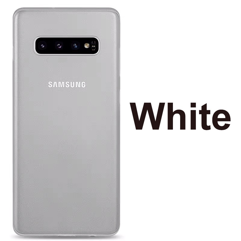 Ultra-thin translucent phone case for Samsung Galaxy S8 S9 S10 Plus Note 8 9 | WebRaoVat - webraovat.net.vn