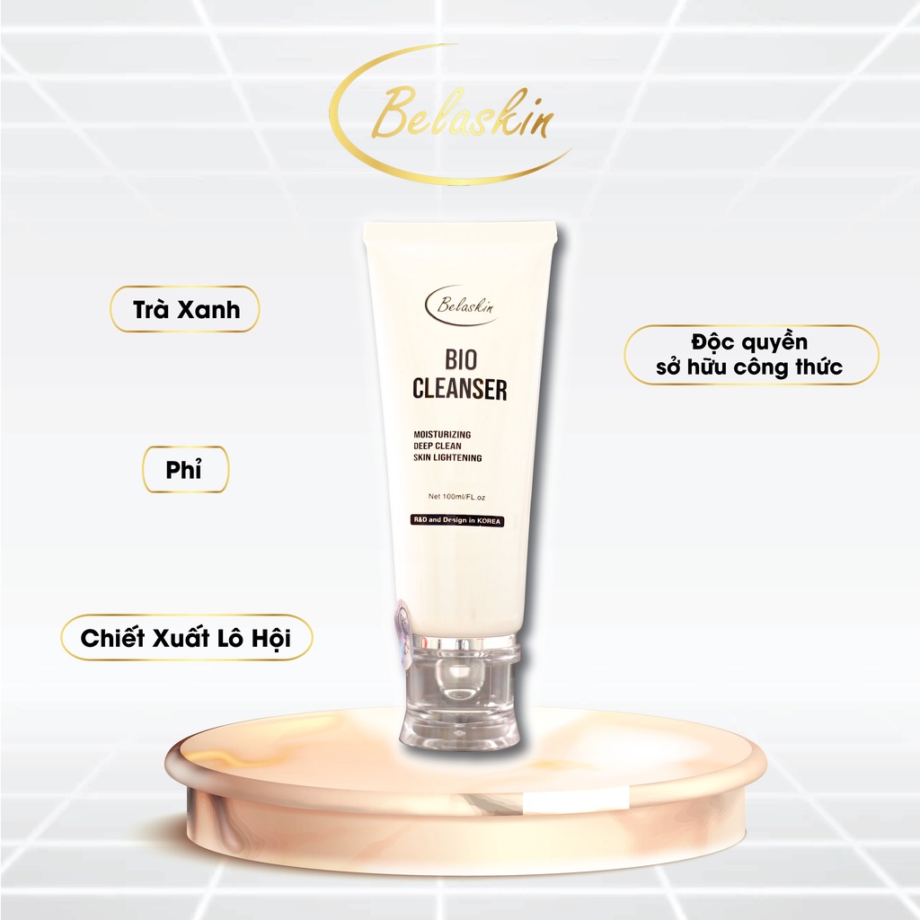 SỮA RỬA MẶT BIO CLEANSER - BELASKIN - SINH HỌC