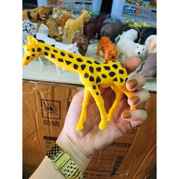 Bộ Đồ Chơi Mô Hình Động Vật 58 Chi Tiết Thú Rừng Hoang Dã🌹- đồ chơi thông minh giúp bé hiểu biết