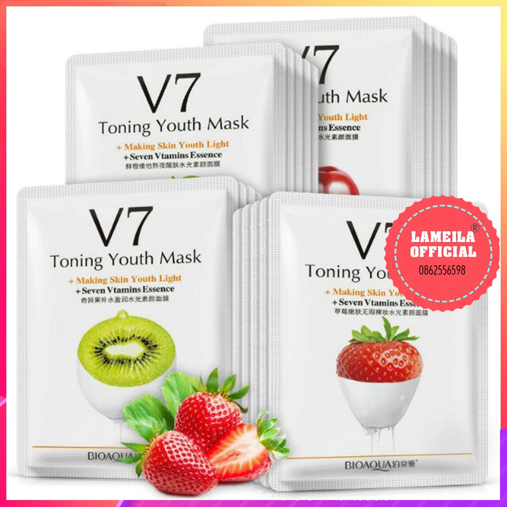 Mặt nạ dưỡng da V7 BIOAQUA nội địa Trung | BigBuy360 - bigbuy360.vn