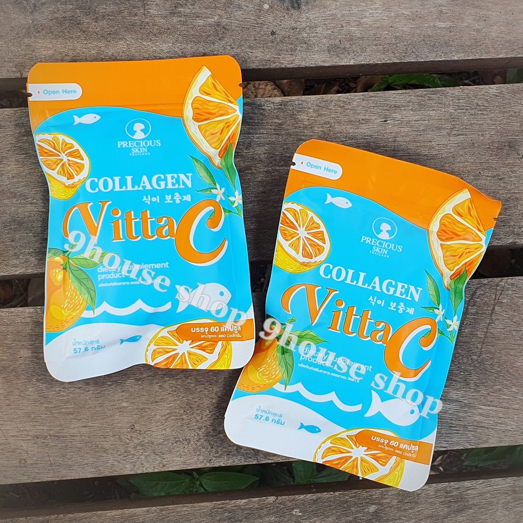 01 Gói Viên Cam Chanh Vitta C Precious Skin 60 Viên Thái Lan (Đẹp Da)