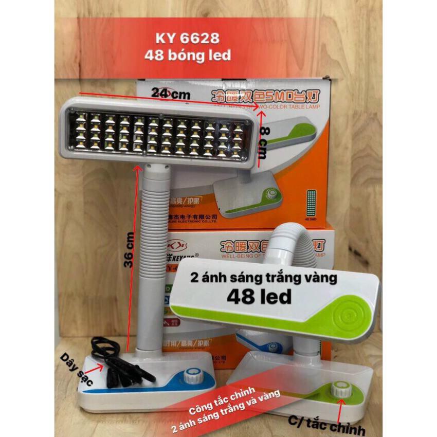 ĐÈN HỌC ĐỂ BÀN CHỐNG CẬN TÍCH ĐIỆN KY - 6628 - ĐÈN HỌC CHỐNG CẬN TÍCH ĐIỆN ( Bin Store 24h )