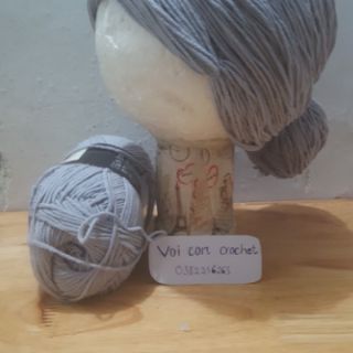 Bộ Nón len tóc giả  bà già