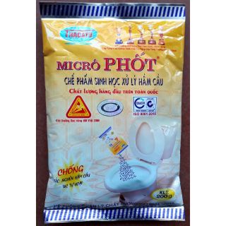 Chế phẩm sinh học xử lí hầm cầu thế hệ mới