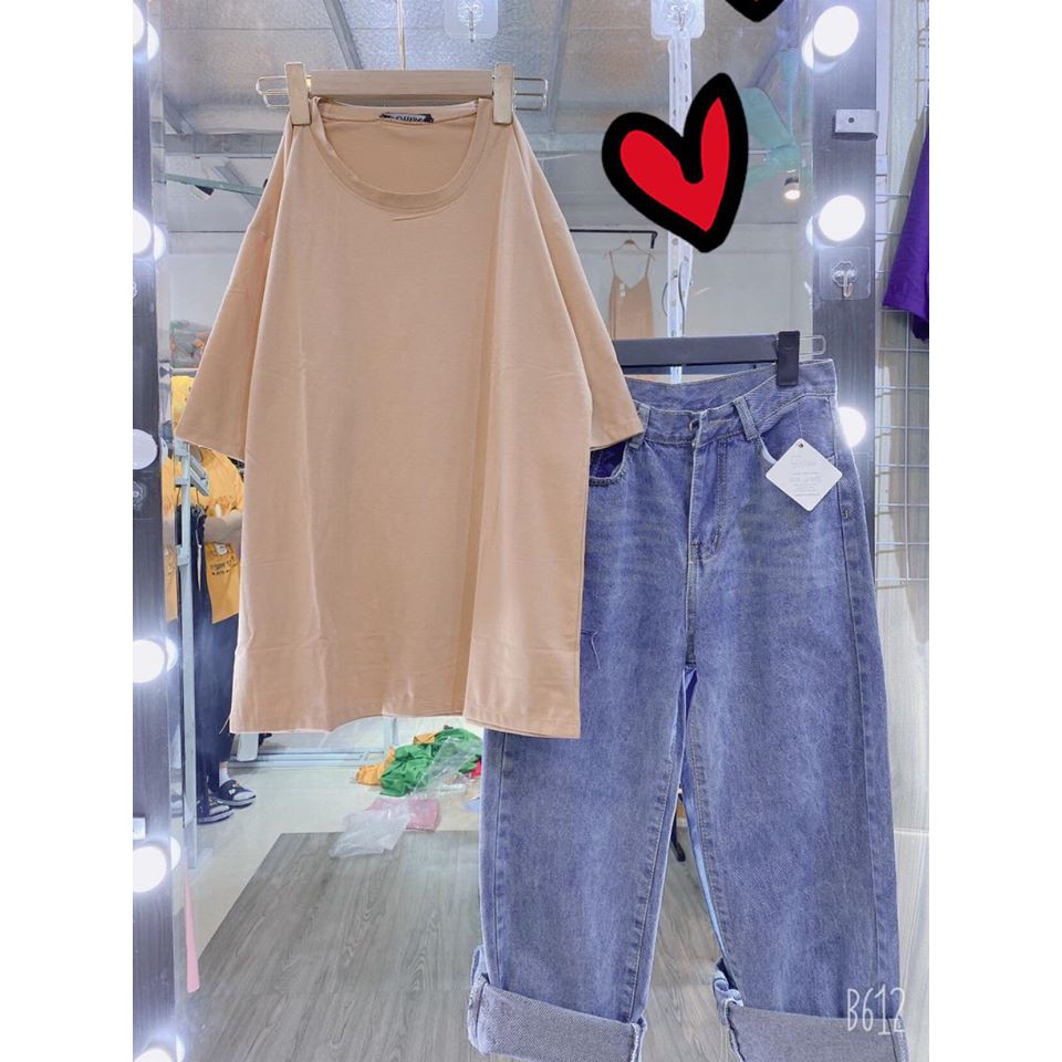 Áo thun tay unisex in hình cún Snoopy form dáng rộng nam nữ mặc được Xưởng Sỉ Nguyễn Hoa