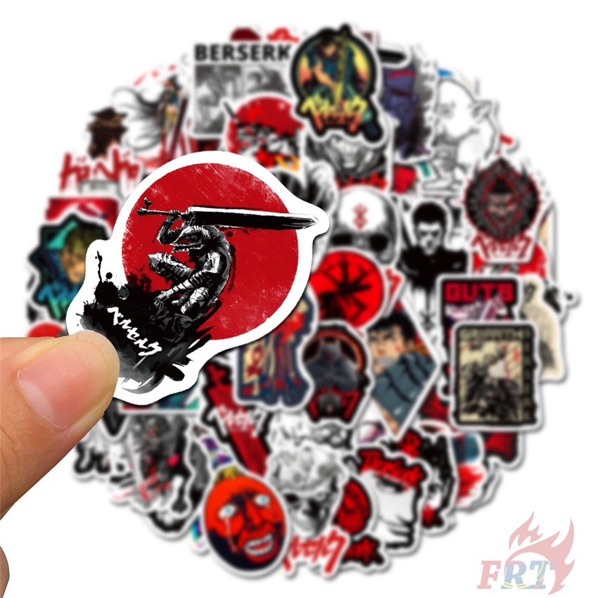Set 64 Món Đồ Thời Trang ❉ Berserk Series 03 Dán ❉ Miếng Dán Decal Hỗn Hợp Thời Trang