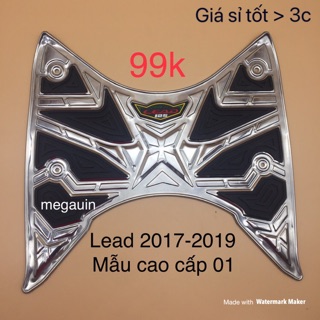 THẢM ĐỂ CHÂN INOX CÁC LOẠI XE (VISION, LEAD, SH )