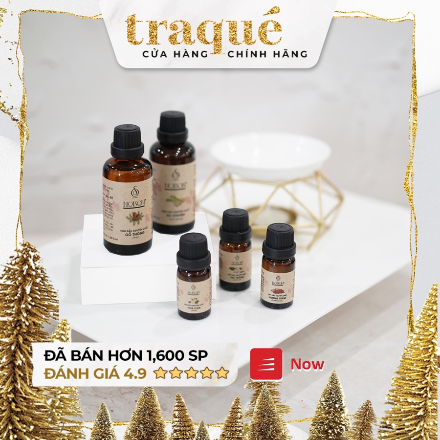 [Mã SKAMA8 giảm 8% tối đa 50K đơn 300K] [19 mùi - 10ml] Tinh dầu thiên nhiên 10ml | Tự chọn mùi | Có kiểm nghiệm COA