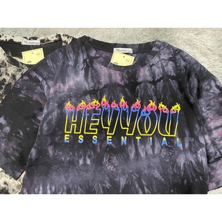 Áo Thun Unisex HEYYOU Tay Lỡ Chất Liệu Cotton Freesize