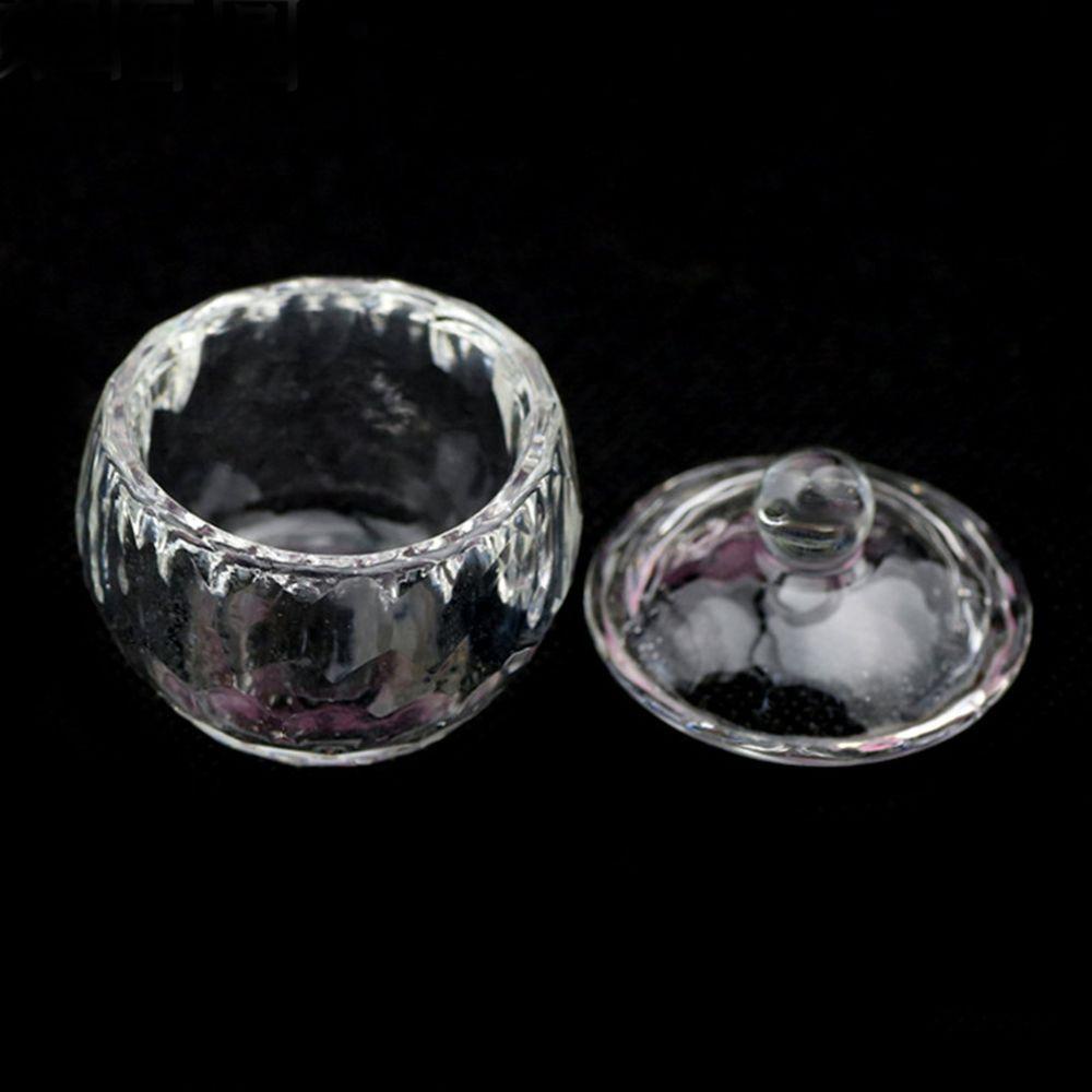 OCEANMAP Đĩa Thủy Tinh Đựng Dung Dịch Có Nắp Đậy Tiện Dụng