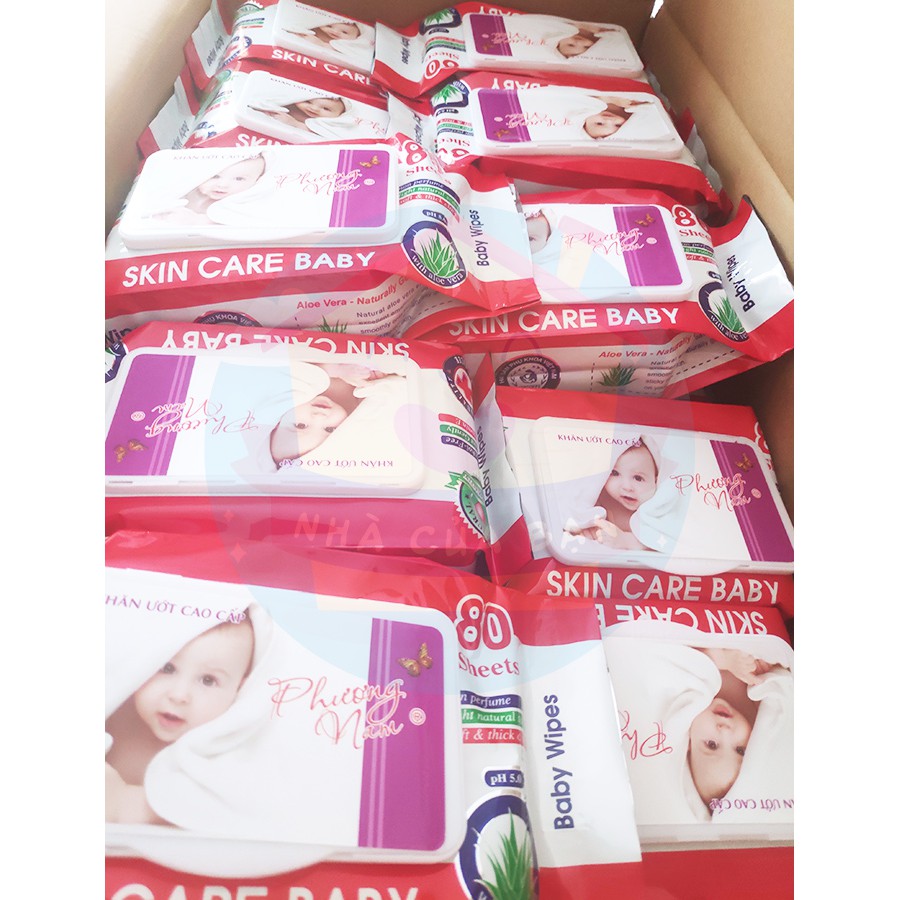 Khăn ướt cao cấp Phương Nam 80g Baby Wipes