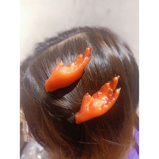 Kẹp tóc hình chân gà/ phụ kiện thời trang tóc