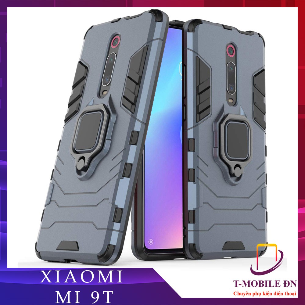 FREESHIP 50k_Ốp lưng Xiaomi Mi 9T 9T Pro iron man chống sốc kèm nhẫn iring