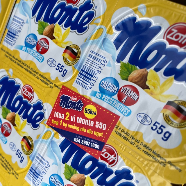 Váng Sữa Monte