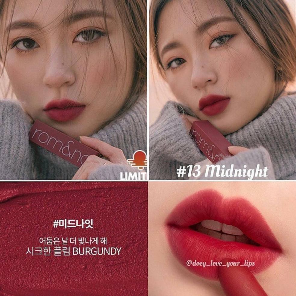Son ROMAND ZERO GRAM MATTE LIPSTICK Tốt