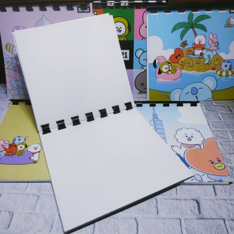 Cuộn Giấy Note In Hình Các Nhân Vật Bt21 Bts