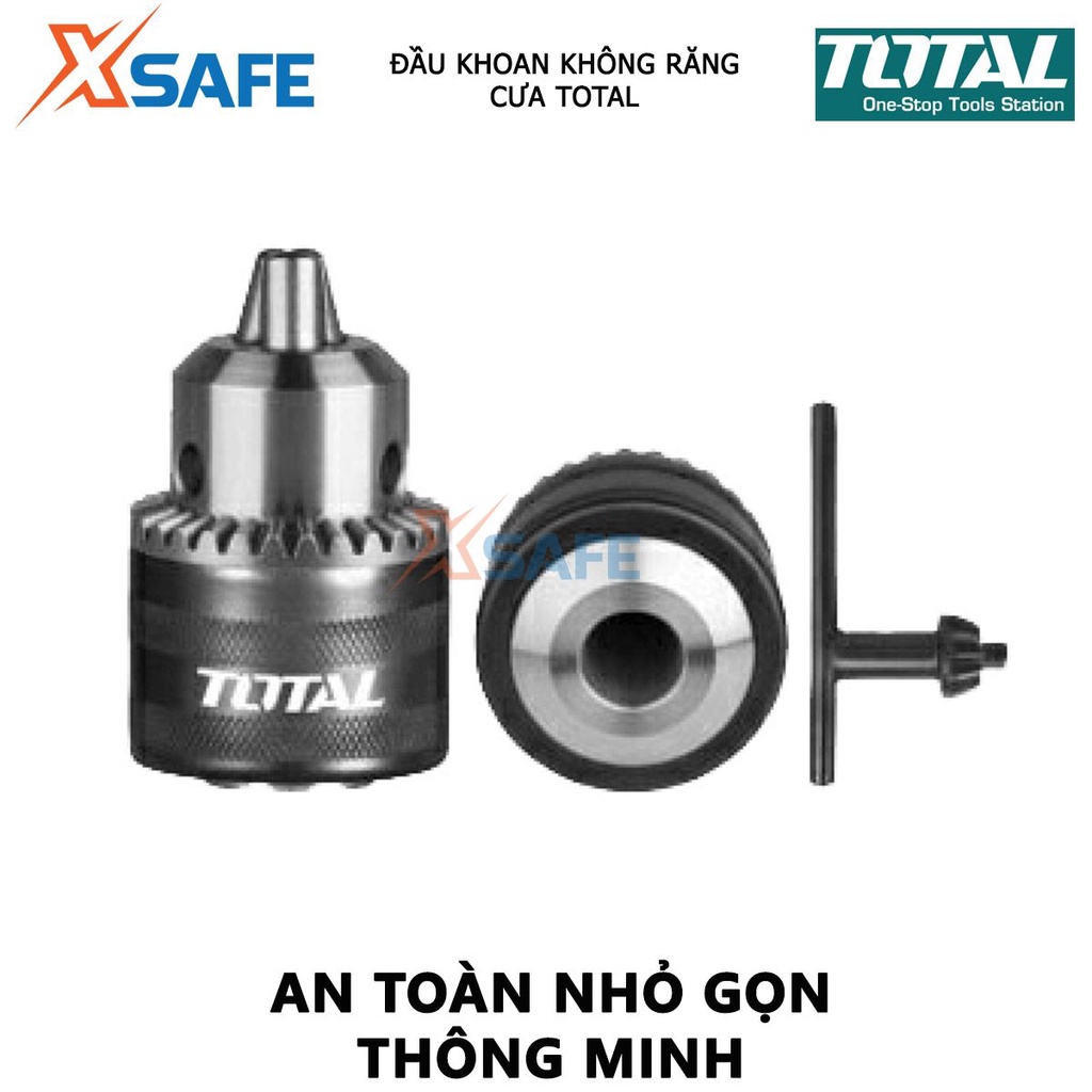 Đầu khoan (không răng cưa) TOTAL năng khoan 1.0 - 20mm, đầu khoan 60-115mm - [XSAFE]