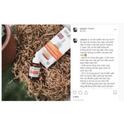 Serum mờ thâm sau mụn vitamin C Balance Active Formula 30ml | BigBuy360 - bigbuy360.vn