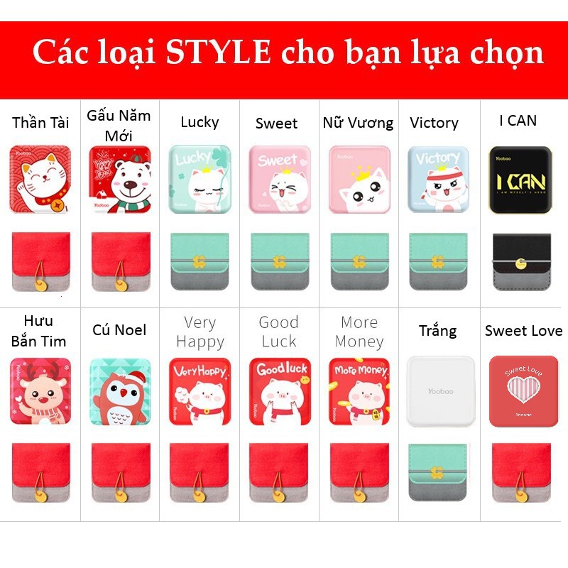 Sạc dự phòng YOOBAO YB-6024 10000mAh (TẶNG TÚI ĐỰNG PIN) - Chính Hãng | BigBuy360 - bigbuy360.vn