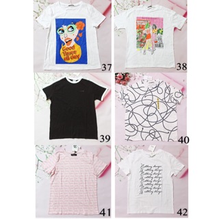 Áo phông nữ auth sale off (zara, p&b, bershka, stra...)