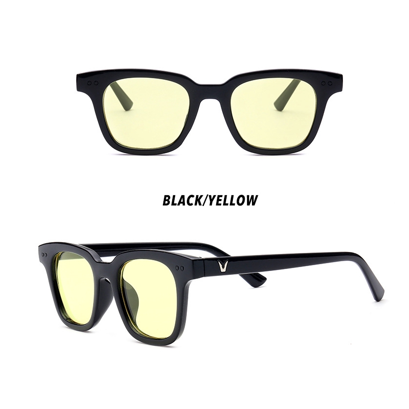 Kính Mát Màu Kẹo Ngọt Phong Cách Hàn Quốc Cho Nam Và Nữ