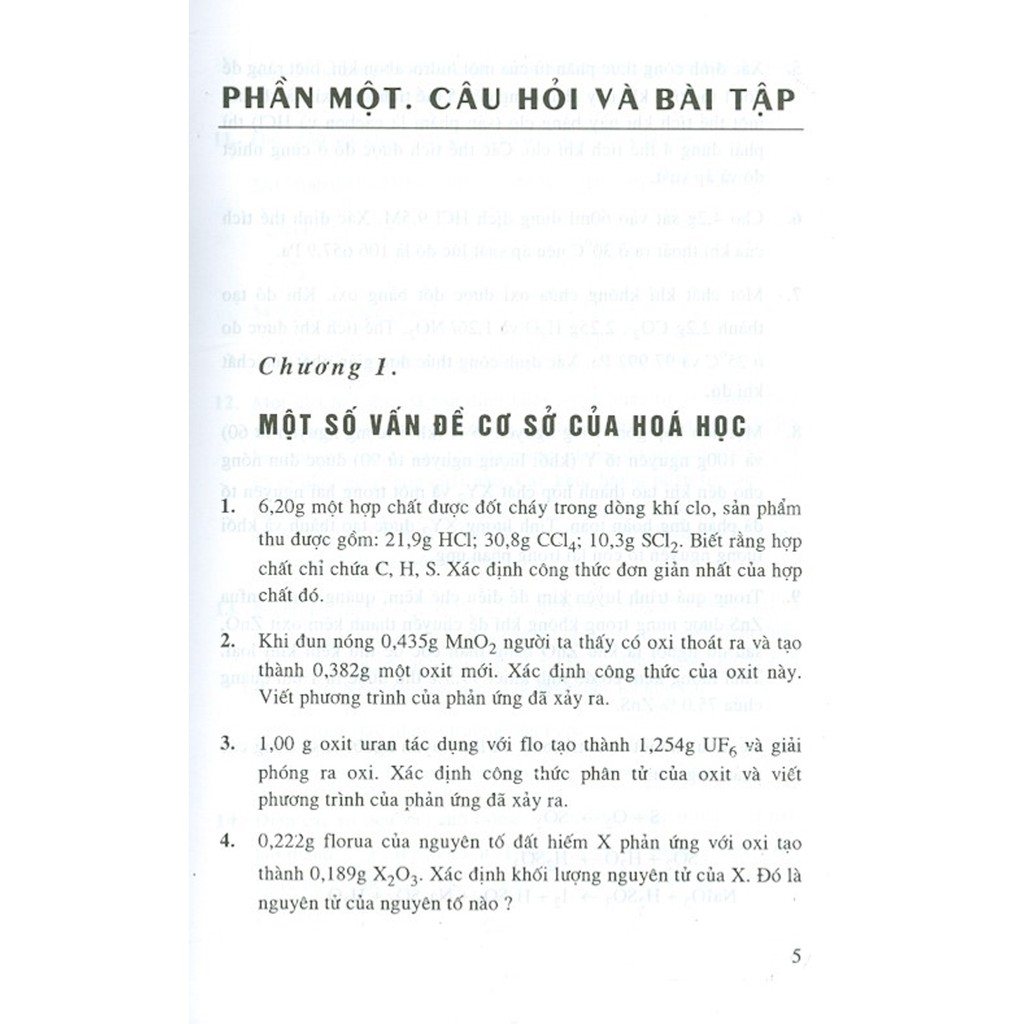 Sách - Bài Tập Cơ Sở Lí Thuyết Các Quá Trình Hóa Học