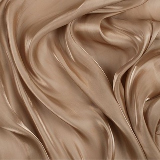 Vải lụa phi bóng mềm mịn, vải satin siêu mát bóng đẹp khổ 1m5 màu da ánh đồng