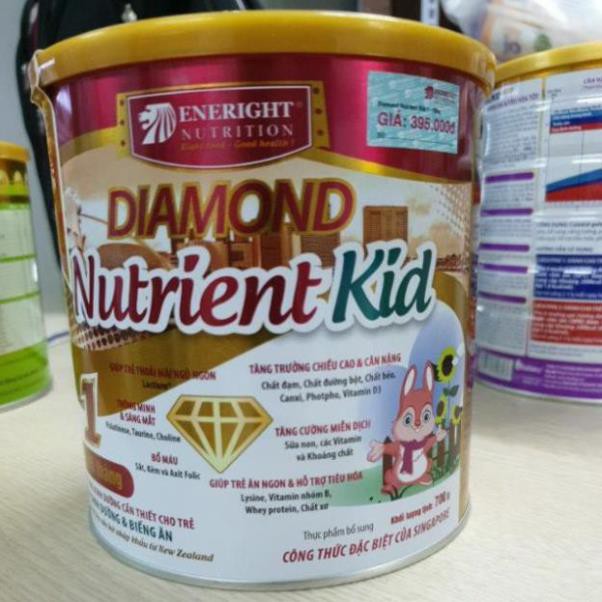 Sữa Diamond Nutrient Kid 1 700g Date T2/2022