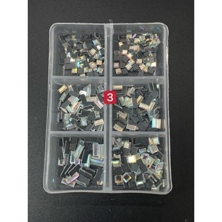 phụ kiện đá chân keo mix hình trắng ab