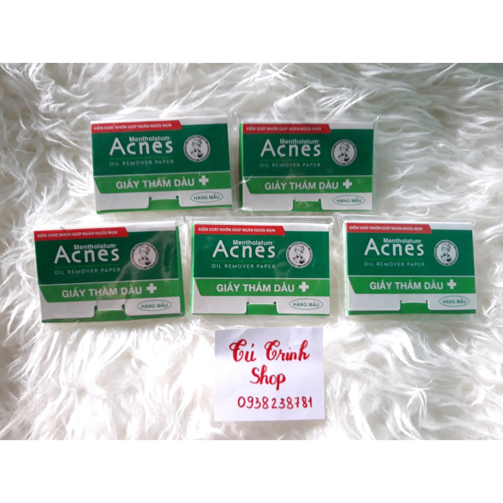 (MÂU THỬ ) Giấy thấm dầu Acnes ( gói 100 tờ hoặc gói 50 tờ) | BigBuy360 - bigbuy360.vn