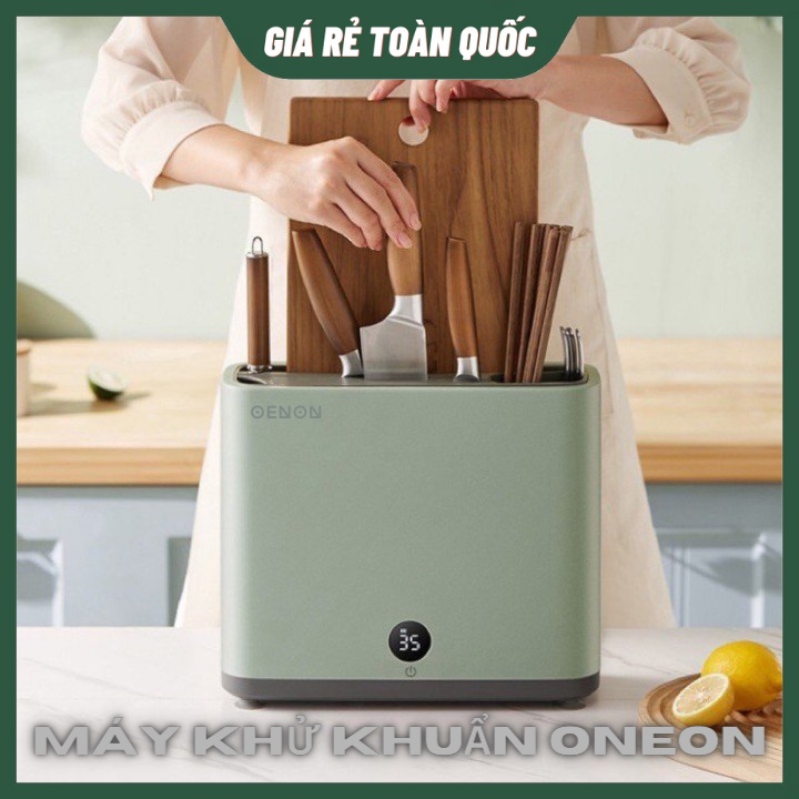 Máy Sấy Tiệt Trùng Dao Thớt Đũa Khử Khuẩn Bằng Tia UV  ONEON Diệt Vi Khuẩn Đến 99,99% Tránh Ẩm Mốc