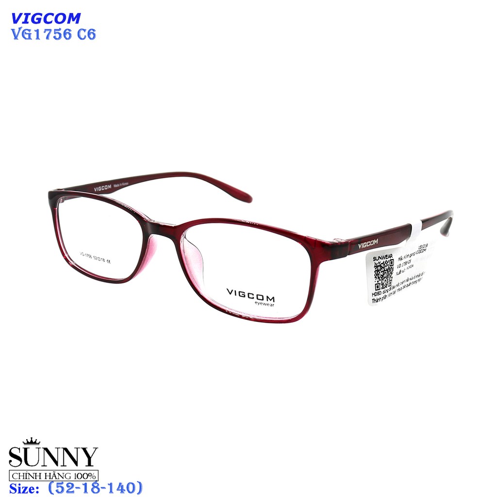 Gọng kính Vigcom VG1756 C6