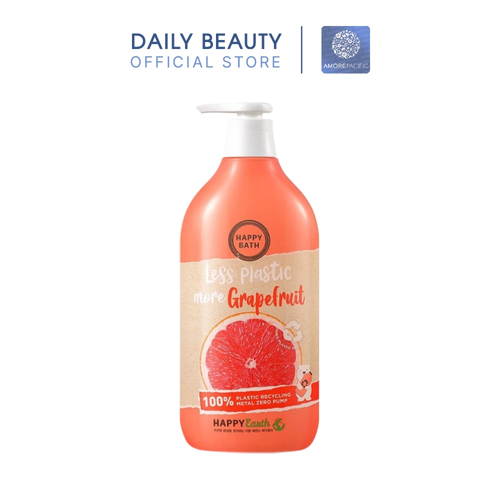 Sữa Tắm Happy Bath Grapefruit Essence Cooling Body Wash 900g
