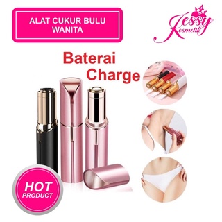 Image of [300gr] K209 _ Alat Cukur Alis Wanita Epilator Lipstick Pencukur Cukuran Shaver Alis Bulu Halus  Elektrik Mini Portable
