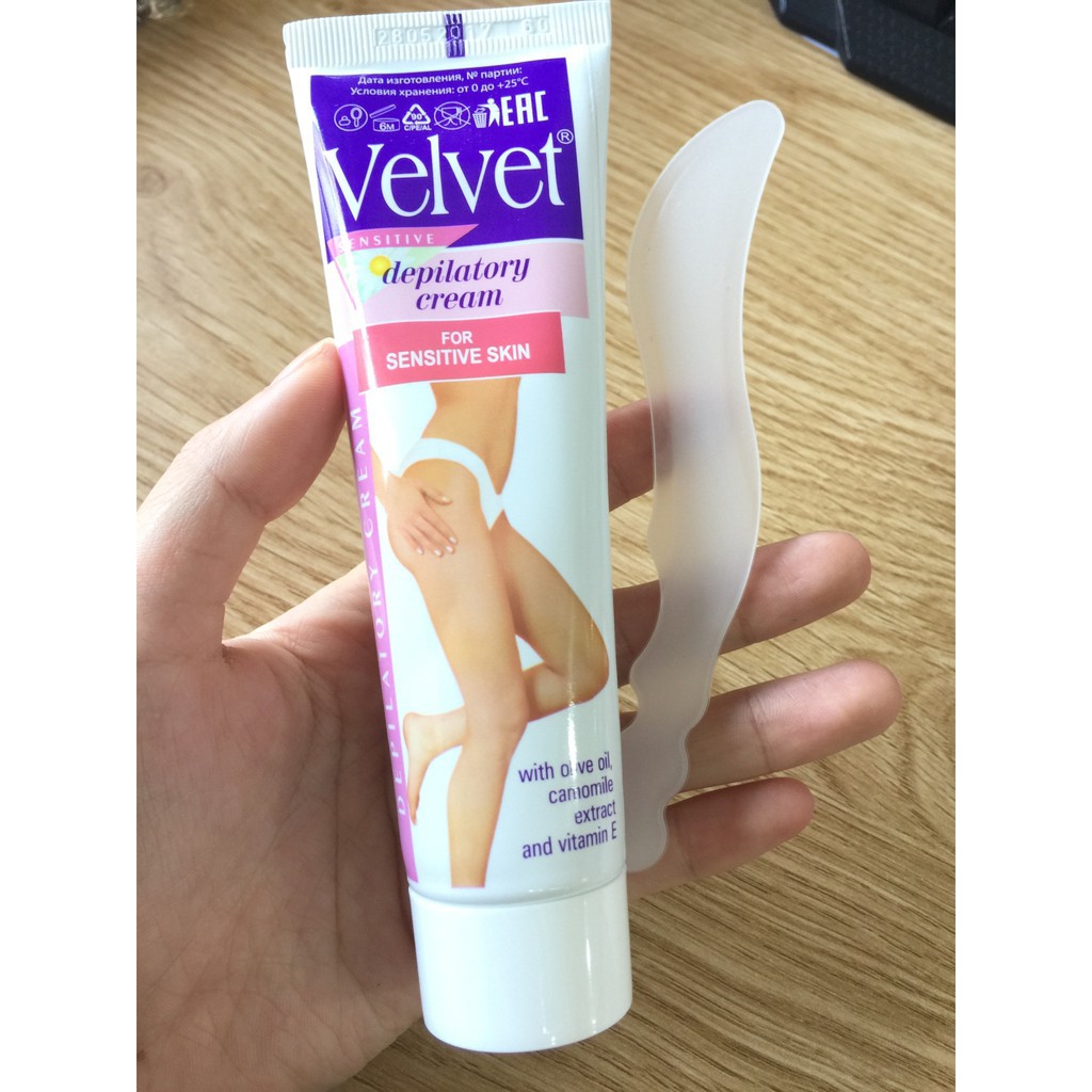 Kem tẩy lông Velvet Sensitive nga | BigBuy360 - bigbuy360.vn