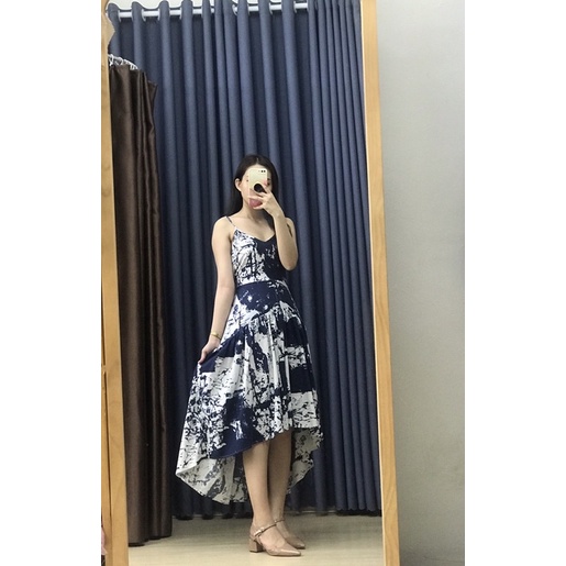 A97 ˗ ĐẦM LINEN BỘT PREMIUM HỌA TIẾT LOANG | BigBuy360 - bigbuy360.vn