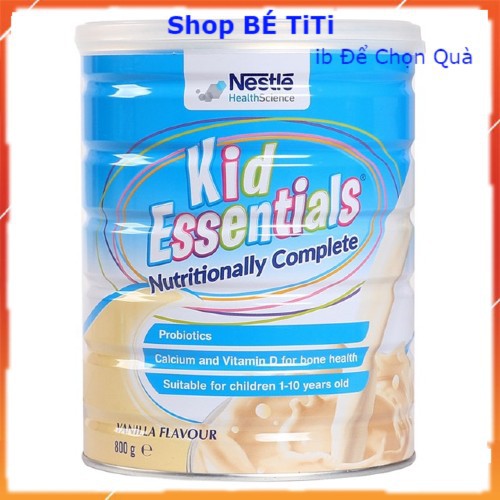 [Mẹ&amp;Bé Shop] SỮA KID ESSENTIALS ÚC 800G DATE MỚI