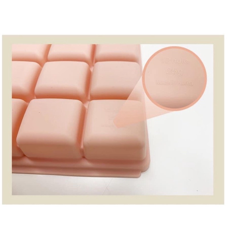 Khay trữ đông ăn dặm silicon tgm cho bé, Suzy baby