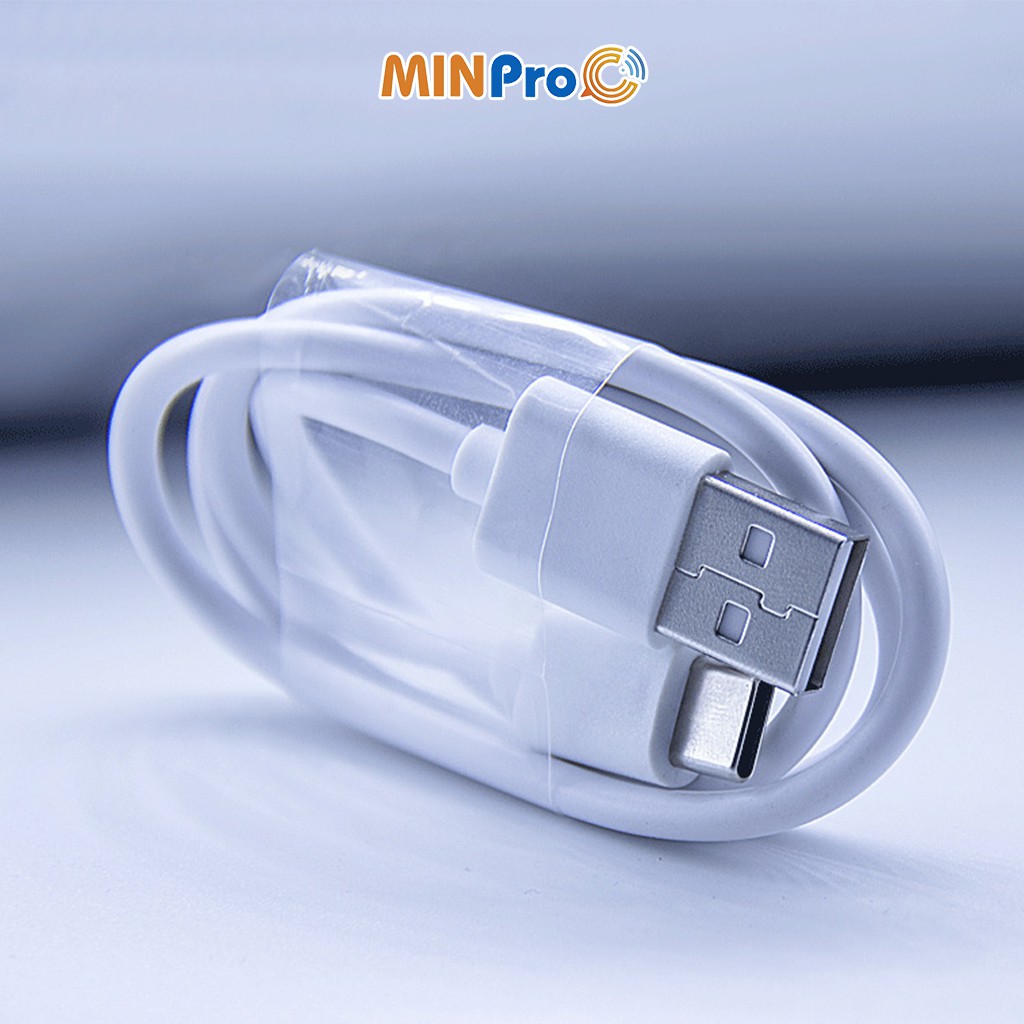 Dây cáp sạc nhanh Type-C 5V 3A USB MINPRO - Cáp sạc nhanh cho điện thoại Samsung, Oppo, Xiaomi, Huawei