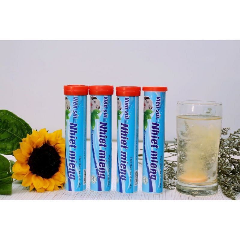 Sủi nhiệt miệng tuyp 20 viên