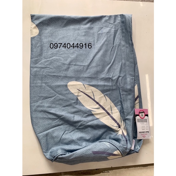 Vỏ gối ôm Sông Hồng cotton 38x100cm
