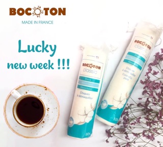 Bông tẩy trang Bocoton Pháp 80 - 100 miếng (mẫu bông mới)