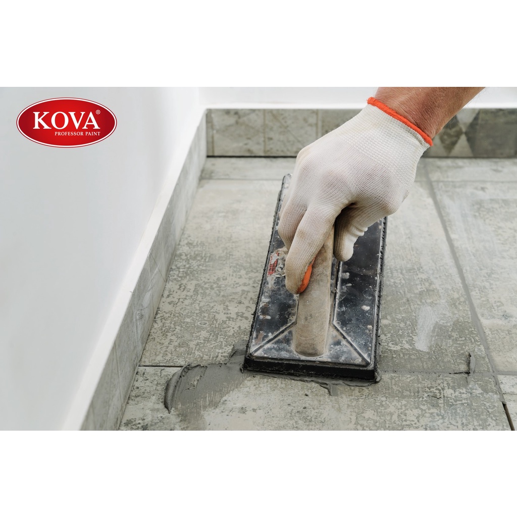 Sơn chống thấm sàn Kova CT-11A  4kg dùng cho sàn nhà, sân thượng, sê no, bể nước, sàn nhà vệ sinh, bể bơi
