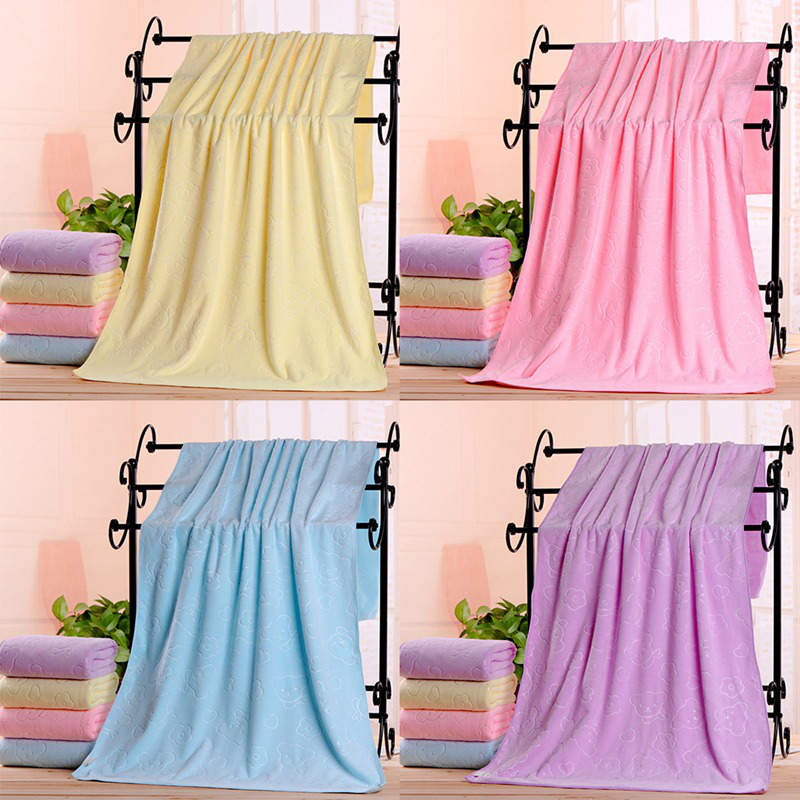 MICROFIBER Khăn Lau Thể Thao Bằng Sợi Micro Nhanh Khô Tiện Dụng Mang Theo Du Lịch / Đi Biển / Cắm Trại