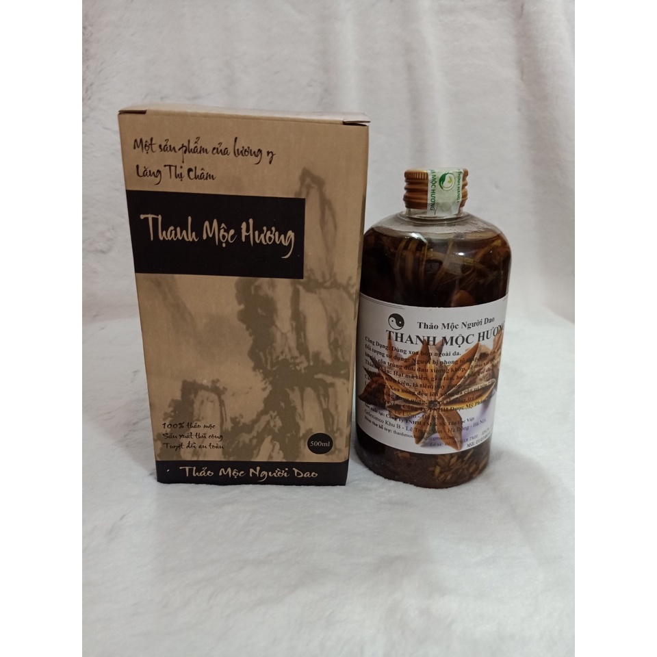 Thảo mộc Dân tộc Dao Xoa bóp Thanh Mộc Hương 500ml